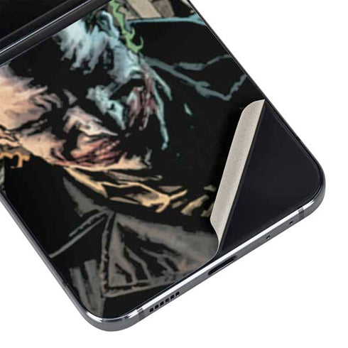 DC Comics The Joker Walking Dark Grounds Comic Art By Lee Bermejo Galaxy Z Flip5 5G Skin